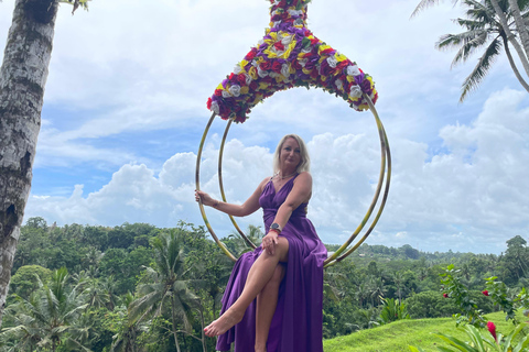 Bali: Private Ubud Highlights Tour with Customized Tour Temple, Monkey Forest, Waterfalls, & More (Without Tickets)