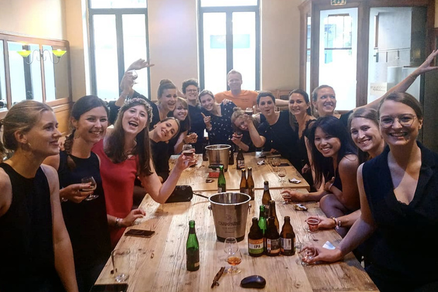 Brüssel: Belgische Bierverkostung und Kurs in einer privaten Bar