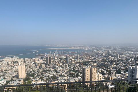 Caesarea, Haifa, Akko & Rosh Hanikra Full Day Private Tour Caesarea, Haifa and Carmel Mount with Bridges and Druz