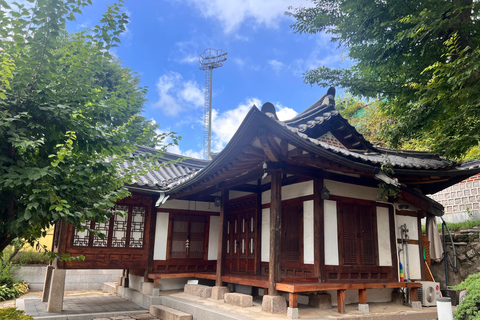 Seul: Pałac Gyeongbokgung i wioska Bukchon Hanok