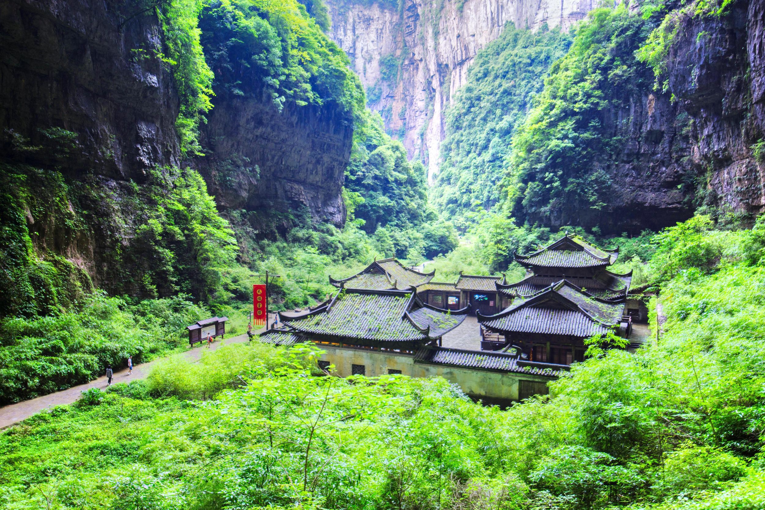 Chongqing Wulong Karst: Tagestour mit englischsprachigem Guide