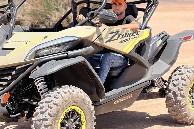 Marrakech: Excursión en Buggy 1000cc En el Oasis de las Palmeras y el Desierto de Jbilat