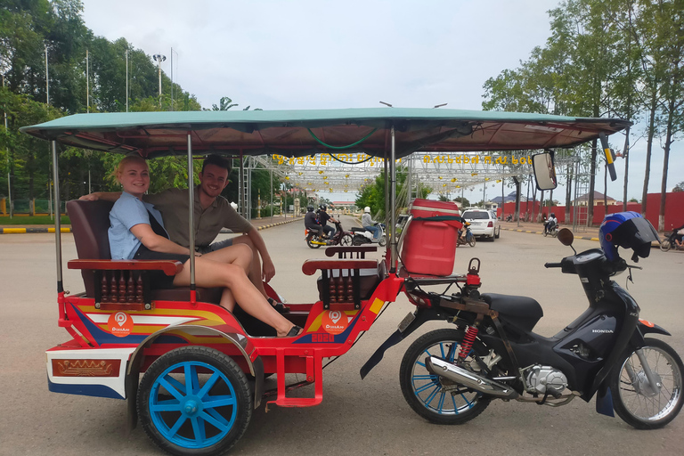 Battambang Ganztägige Tuk Tuk Tour durch Stadt und Land