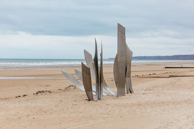De Paris: Excursão de 1 dia às Praias do Desembarque do Dia D na Normandia