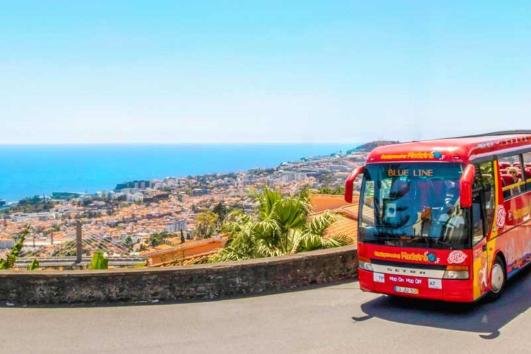 Funchal: City Sightseeing Hop-On Hop-Off Bus Tour 24-Hour Hop-On Hop-Off Bus Tour - Red Route