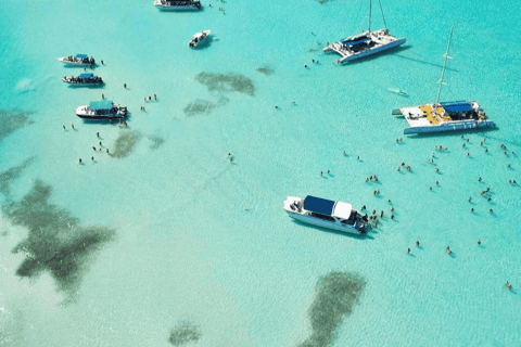 From Santo Domingo: Saona Island Catamaran FullDay & Lunch