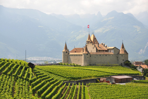 Viagem privada: Interlaken&gt; Castelo de Aigle, Vinhas e Montreux