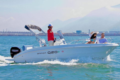Capri Coast Tour: Private Boats Experience & Transfer Option Medium-Boat Tour only, Without Transfer