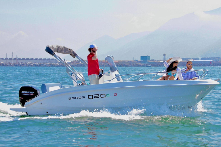 Capri Coast Tour: Private Boats Experience & Transfer Option Medium-Boat Tour only, Without Transfer