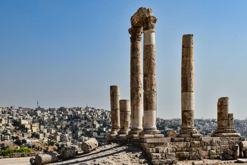 Amman: Prywatna półdniowa wycieczka po mieście z odbiorem