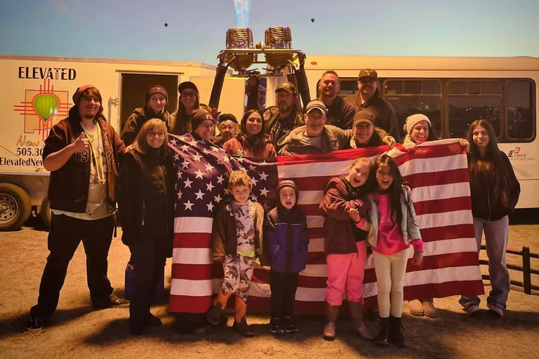 Albuquerque: Sunrise Hot Air Balloon Flight with Toast Private Sunrise Flight