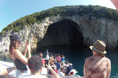 Lefkimmi: Blue Lagoon Cruise with BBQ Lunch and Swim Stops