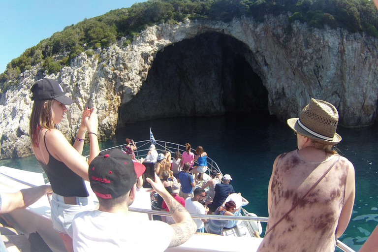 Lefkimmi: Blue Lagoon Cruise with BBQ Lunch and Swim Stops