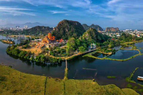 Da Nang/Hoi An: Golden Bridge, Lady Buddha & Marble Mountain Private Group Tour with Licensed English-Speaking Guide