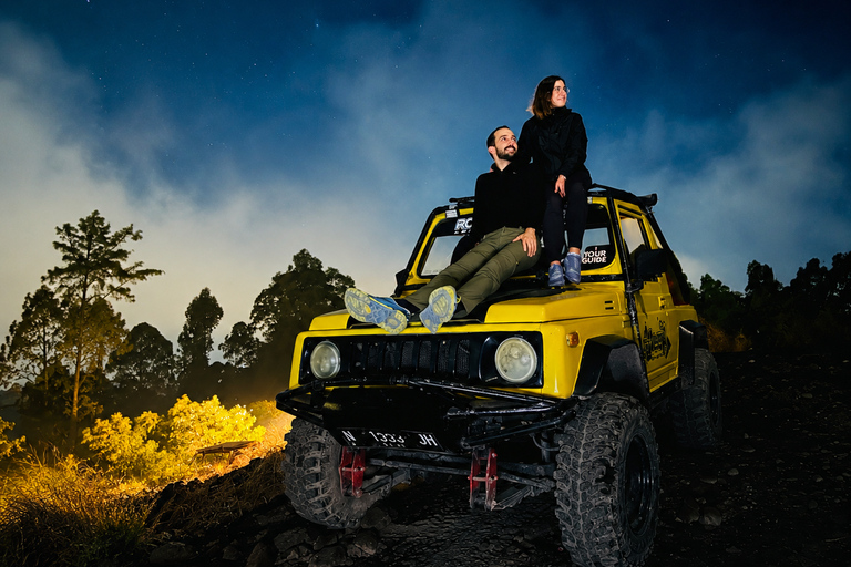 Bali: Mount Batur Jeep, Hotspring And Ubud Waterfall Tour All Included In This Option