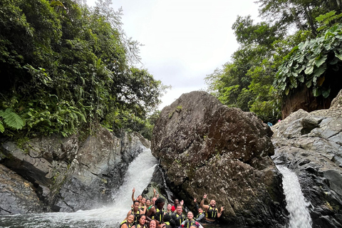 Excursion à El Yunque, rivière et toboggans aquatiques