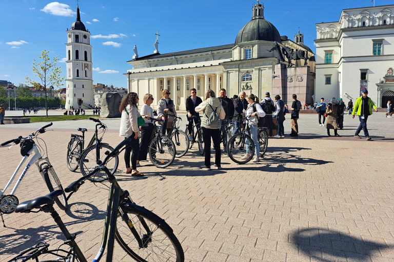 Vilnius: City Bike Tour de Vilnius DestaquesVilnius: City Bike Tour dos destaques de Vilnius