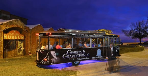 Key West: Ghosts & Gravestones Guided Trolley Tour