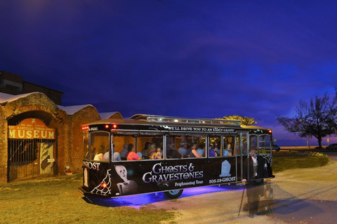 Key West: Ghosts & Gravestones Guided Trolley Tour Standard Option