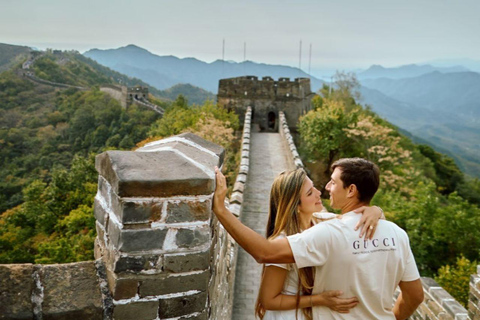 Beijing: Mutianyu Great Wall Tickets and Tour Options Entrance Ticket+Internal Shuttle Bus+Round Trip Cable Car