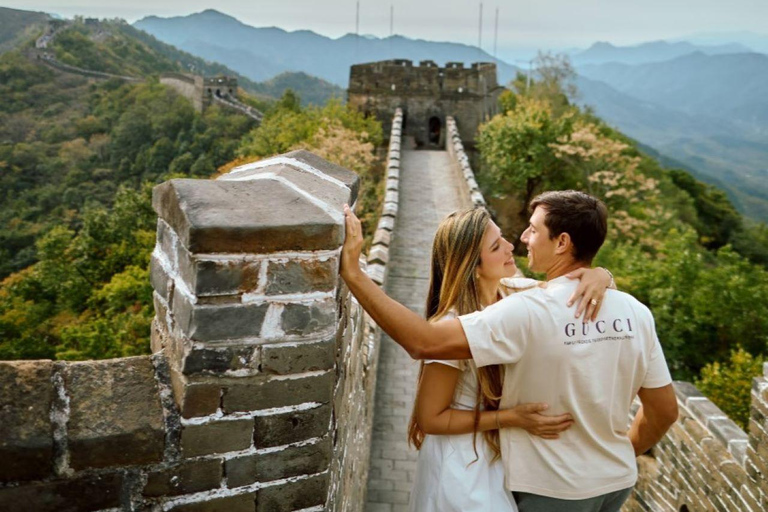 Beijing: Mutianyu Great Wall Tickets and Tour Options Entrance Ticket+Internal Shuttle Bus+Chairlift/Toboggan