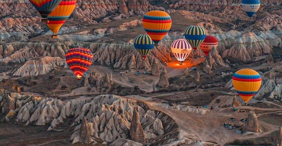 Cappadocia: Sunrise Hot Air Balloon Watching Experience
