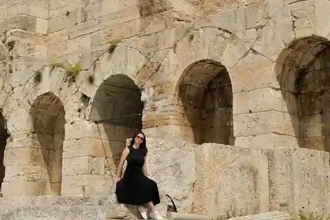 Greek Ancient Ruins Photoshoot