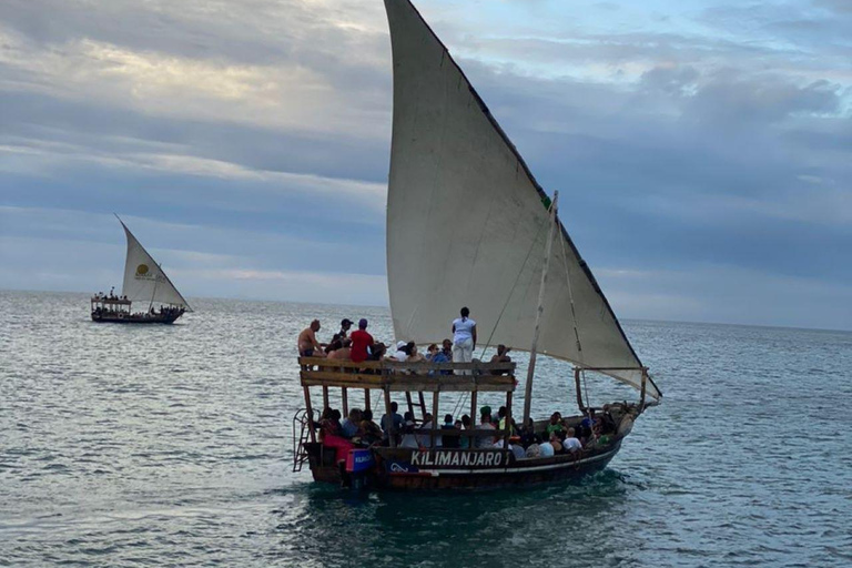 Zanzibar Sunset Dhow Cruise ExperienceSharing Dhow Cruise