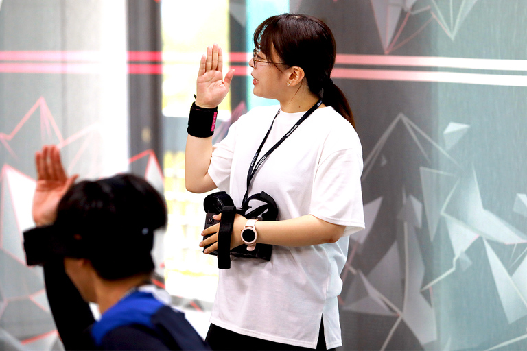 Tokyo : expérience d&#039;activité AR HADOActivité RA HADO Expérience de 30 minutes Tokyo Solamachi