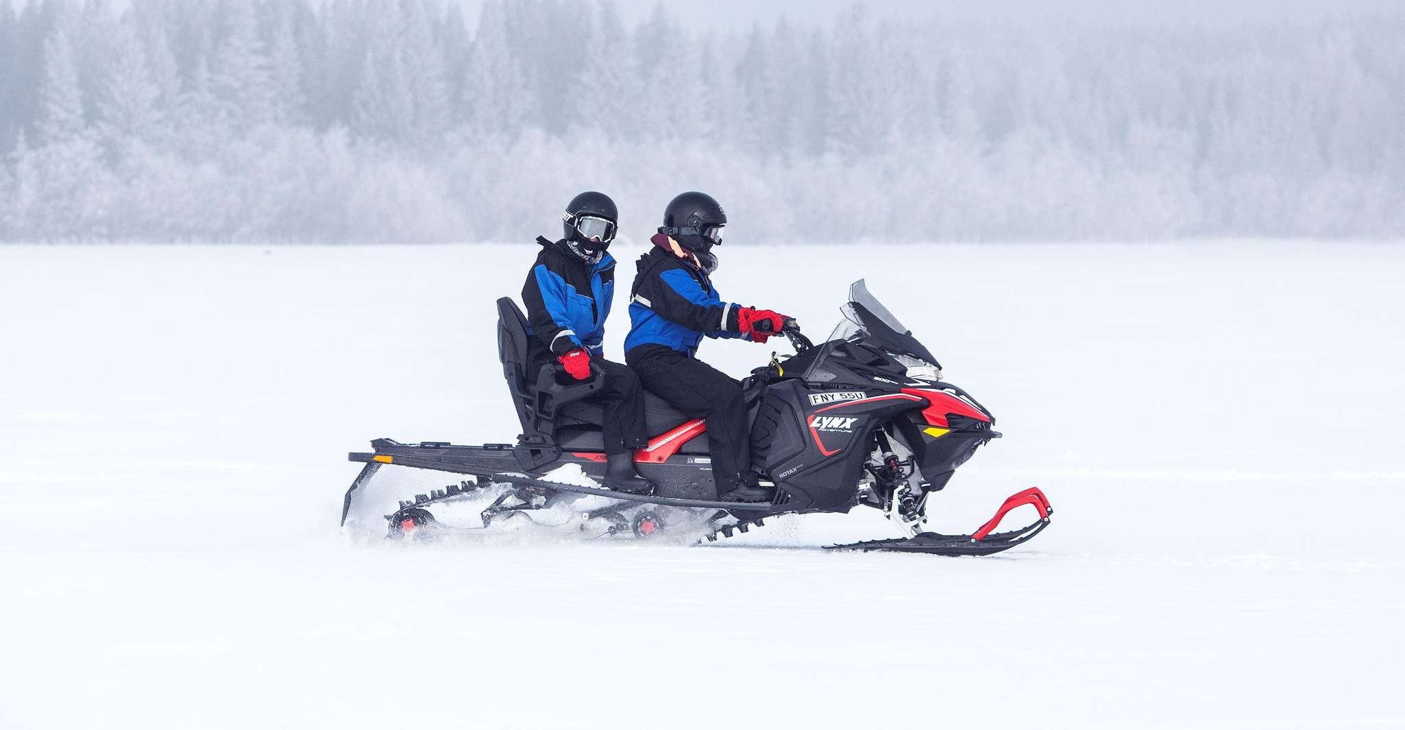 Luleå , Snowmobile - Wald und Eis Natur Tour 2h - Hizvo