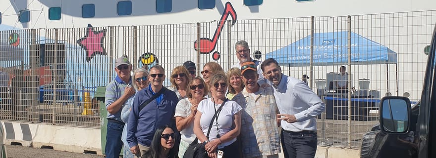 Civitavecchia : Navette privée 1-8 personnes du port de Civitavecchia à FCO.