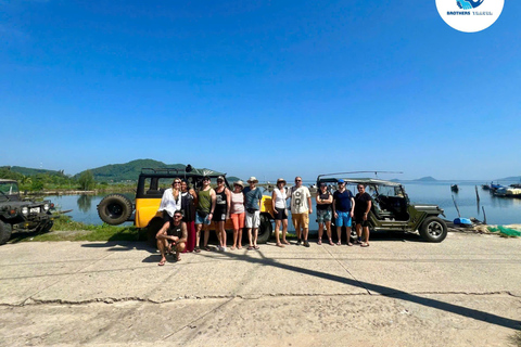 From Hue: Group Jeep Tour to Hoi An via Hai Van Pass