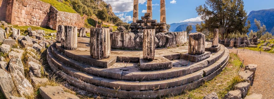 Expérience d'une journée complète à Delphes et aux Thermopyles