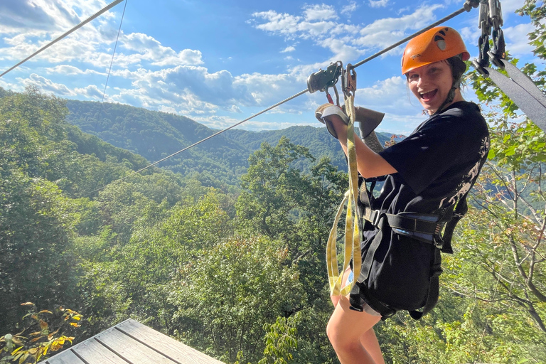 Saluda: Zipline Canopy Tour with Rappels and Skybridge