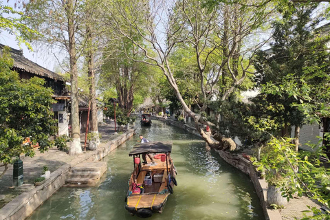 Zhujiajiao Water Town Privat tur med Shanghai Zoo &amp; Panda