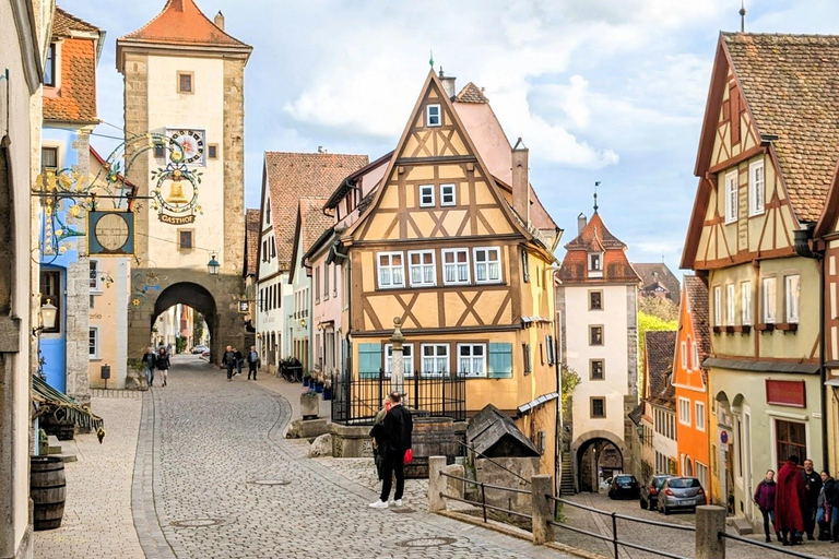 Rothenburg: Cidade Antiga Romântica Tour guiado por você mesmo