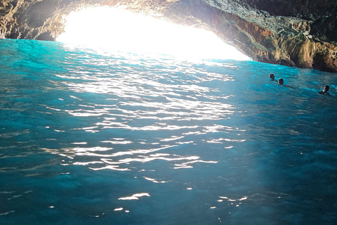 Speed Boat Tour to Blue Cave, Lady of Rocks and Mamula