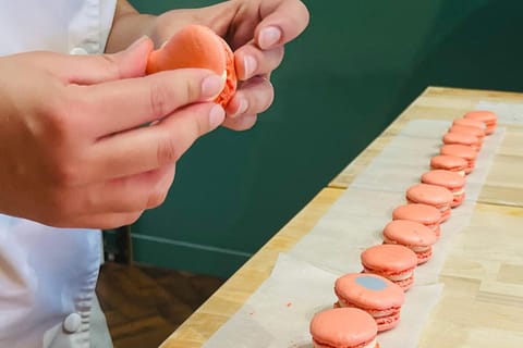 Paris: Fransk macaron-kulinarisk klasse med en kok