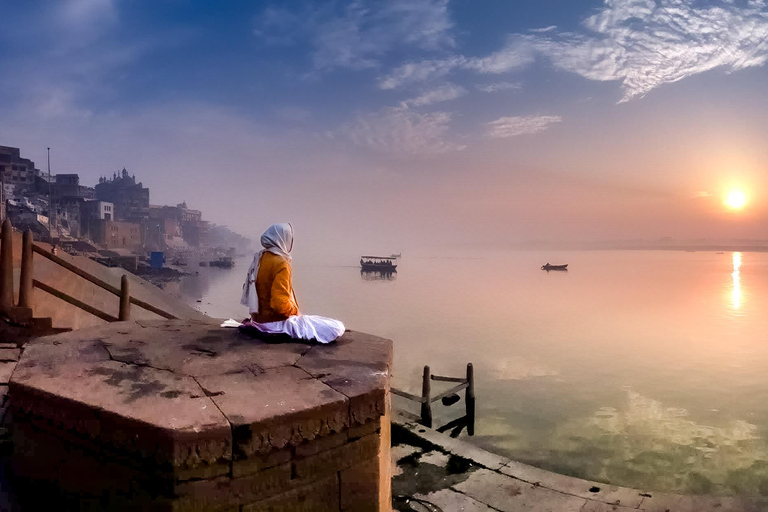 Fotoresa i heliga Varanasi