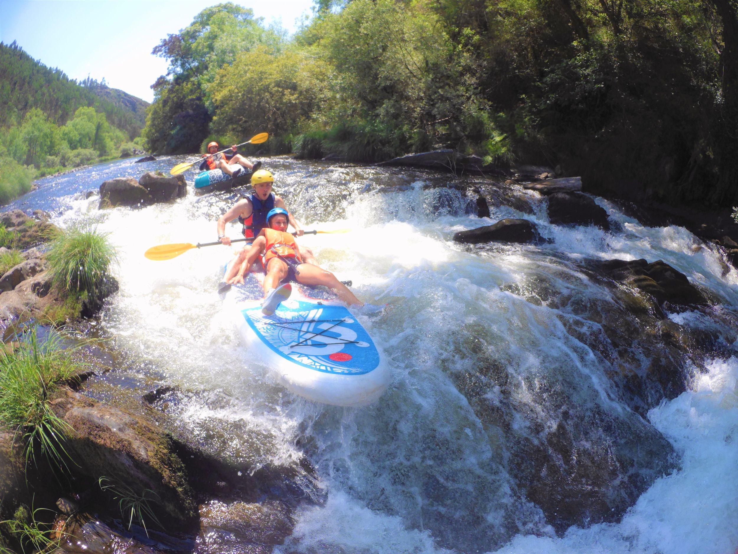 Von Porto: Paddle-Rafting auf dem Fluss Paiva, Geopark Arouca