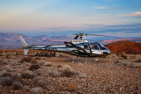 Las Vegas: Grand Canyon Heli Tour en Valley of Fire Landing