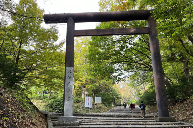 Sapporo: Sacred Shrine, Seafood Market & Shiroi Koibito Park