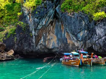 Ko Lanta: Smaragdgrotten og 4 øyer med Longtail-båt