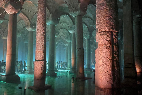 Istanbul: Hagia Sofia &amp; Basilica Cistern Tour med biljetter