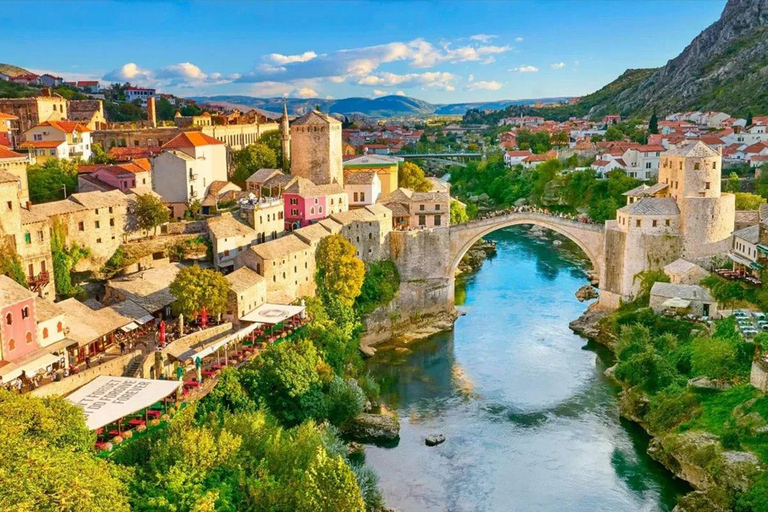 Dubrovnik : Excursion d'une journée à Mostar et aux chutes d'eau de Kravica