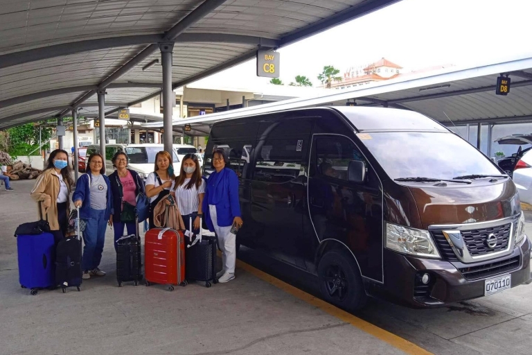 Cebu: Private Hotel-Airport Transfer (One Way) Private Tour (6-13 Persons)