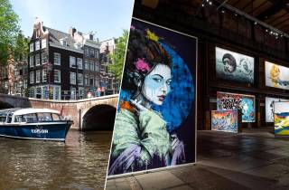 Amsterdam: Grachtenrundfahrt & Straat Museum