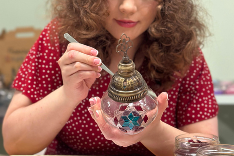 Antalya Old Town: Traditional Turkish Mosaic Lamp Workshop