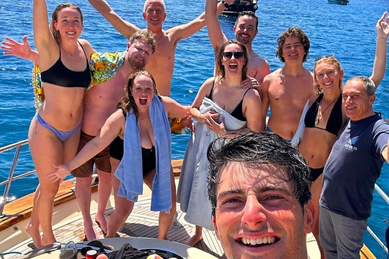 Sorrento: Prywatna wycieczka łodzią po wybrzeżu Amalfi