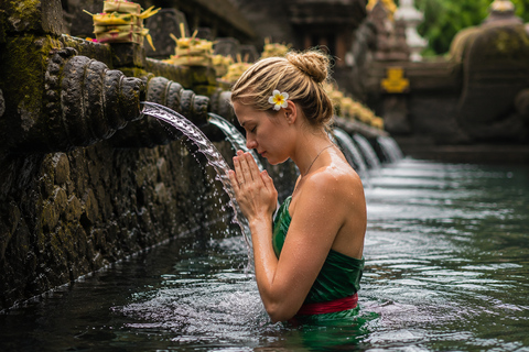 Waterfalls, Tirta Mpul Purification, Rice Teracces & Swing Private Tour Without Entry Ticket